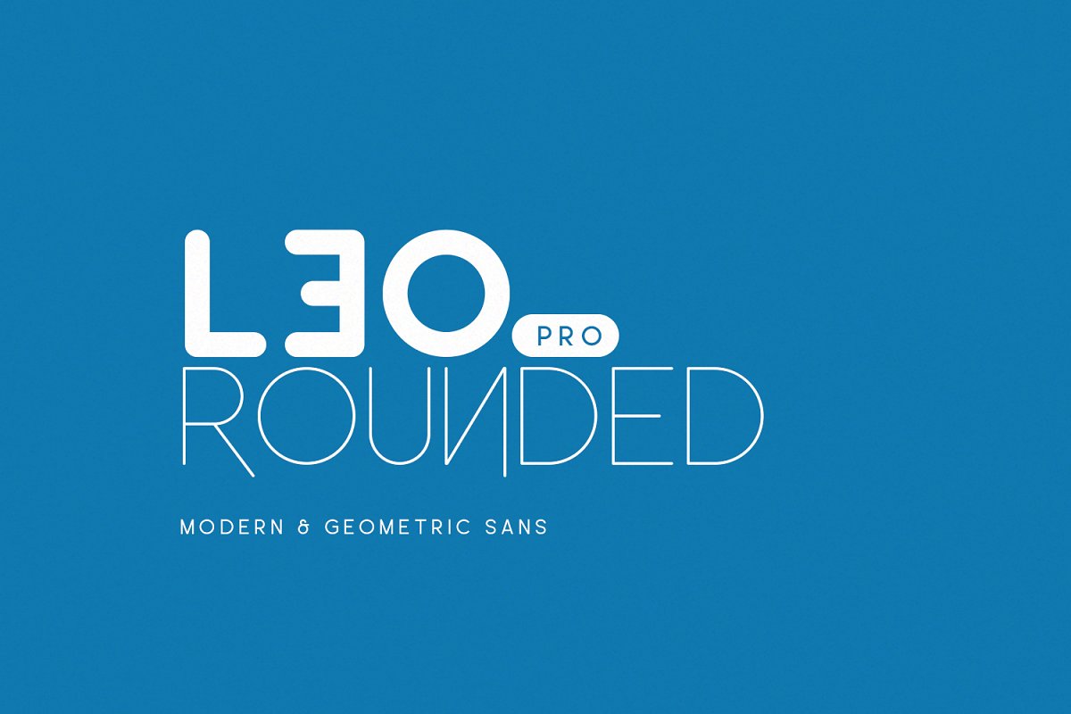 Example font Leo Rounded Pro #2